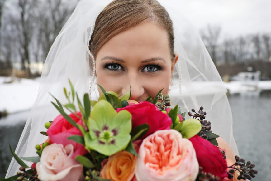 rock island lake club sparta new jersey wedding spring bridal bouquet colorful bouquet